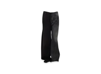 BALENCIAGA Fifty Fifty Pants "Black "
