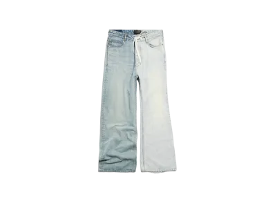 BALENCIAGA Fifty-Fifty Pants Ring Denim and Denim Twill "Blue"