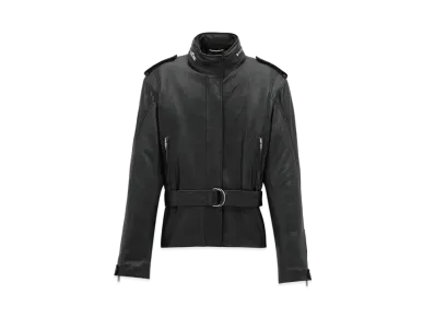 Saint Laurent Women's Short Jacket in Lambskin "Black"