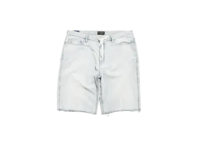 BALENCIAGA Men's Oversized Baggy Shorts "Light Blue"