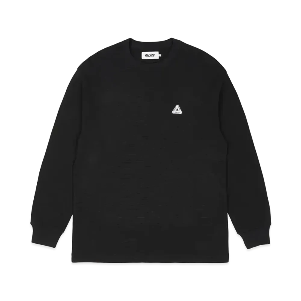 PALACE Waffle Longsleeve "Black"