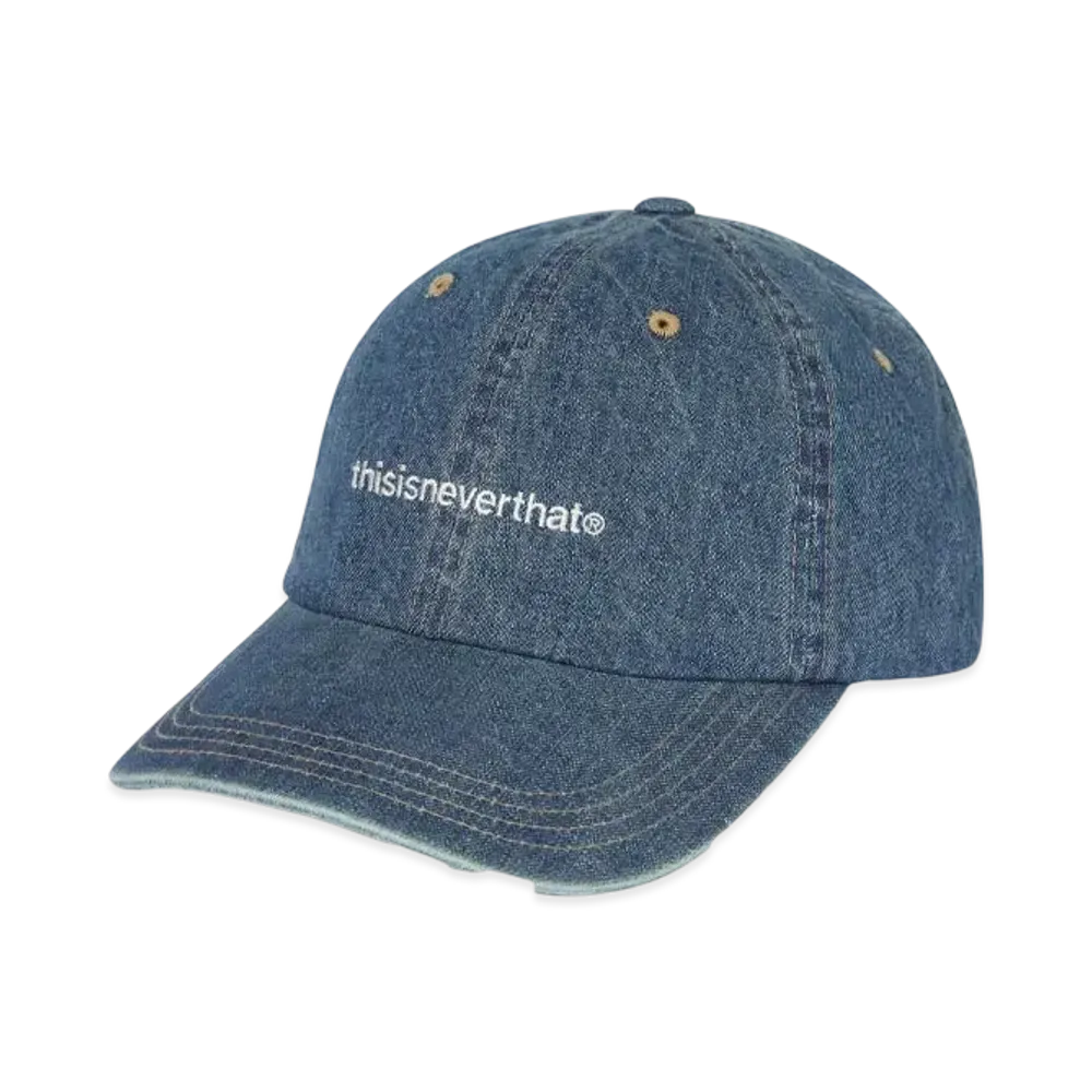 thisisneverthat Denim T-Logo Cap "Washed Blue"