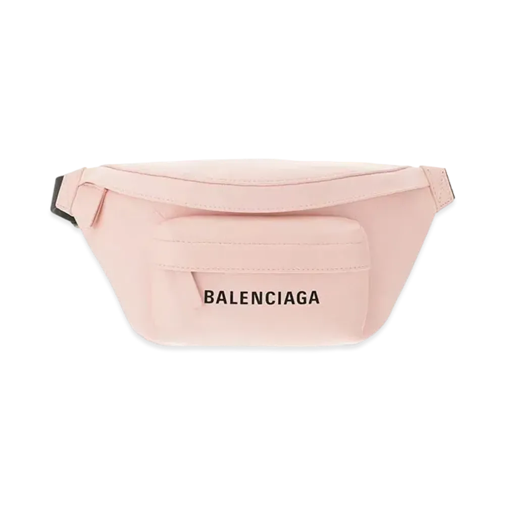 BALENCIAGA Waist Bag Calfskin "Light Pink"
