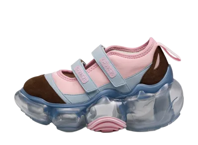 grounds Women's MOOPIE MARY JANE DOUBLE "Pink Ice/Ice Gray"