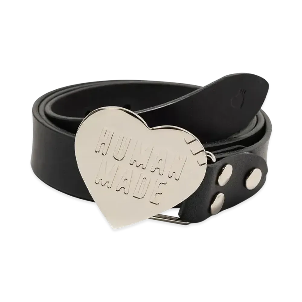HUMAN MADE Heart Leather Belt 