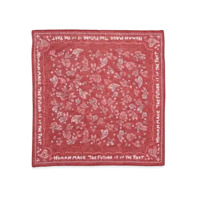HUMAN MADE Paisley Bandana "Red"