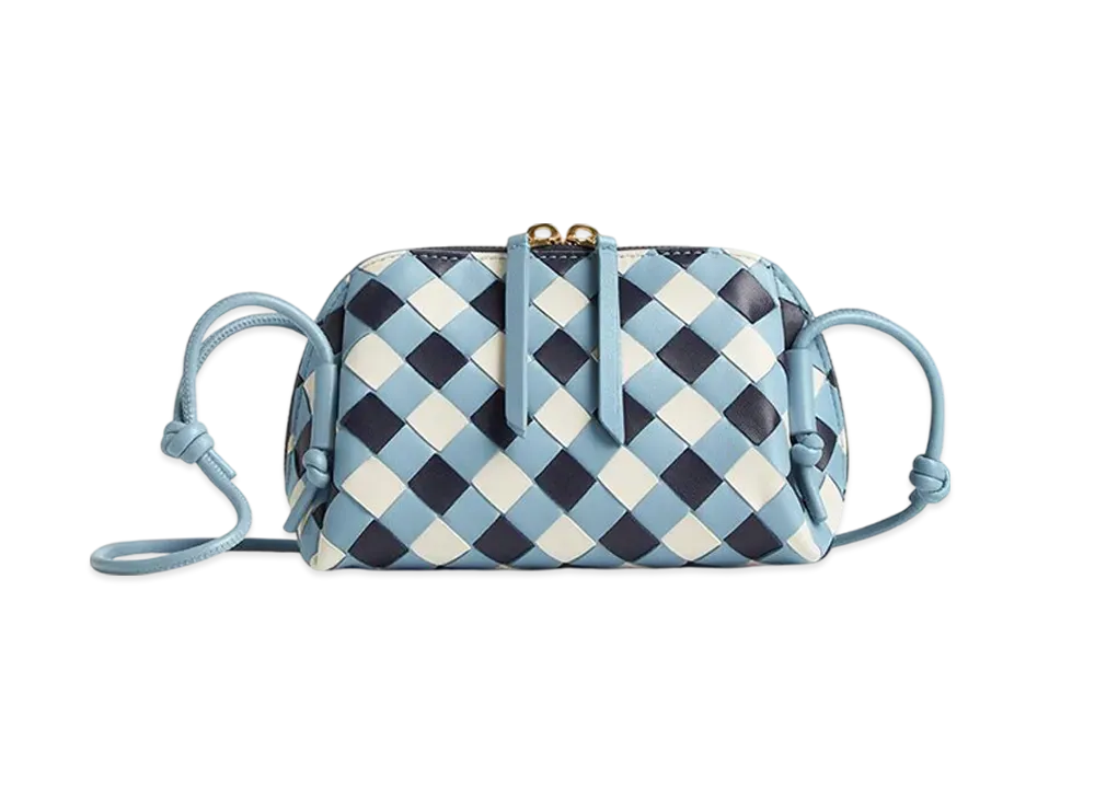 Bottega Veneta Concert Pouch "Abyss/Ice/White"