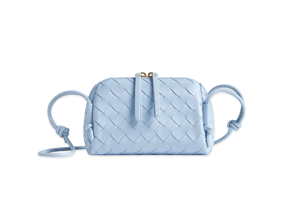 Bottega Veneta Intrecciato Concert Pouch "Lunar"