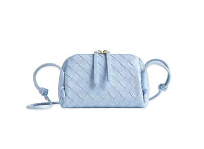 Bottega Veneta Intrecciato Concert Pouch "Lunar"