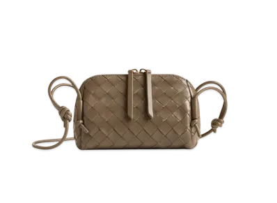 Bottega Veneta Intrecciato Concert Pouch "Pine Cone"