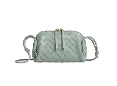 Bottega Veneta Intrecciato Concert Pouch "New Sauge"