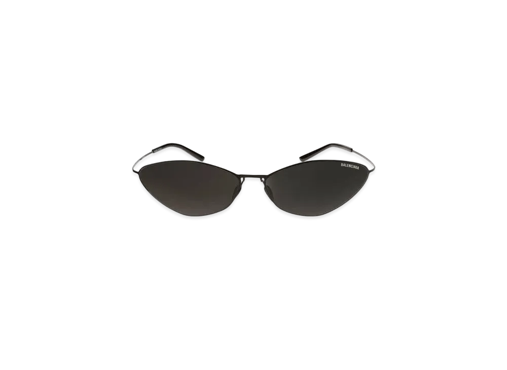 BALENCIAGA Malibu Round Sunglasses "Black"