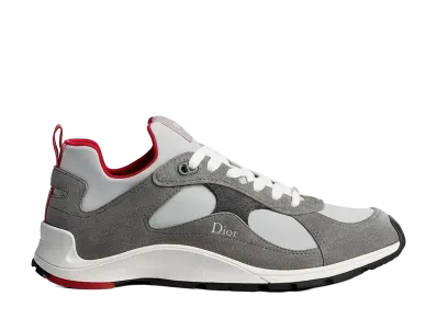 Dior Mile Sneaker Suede Calfskin and Neoprene "Gray"