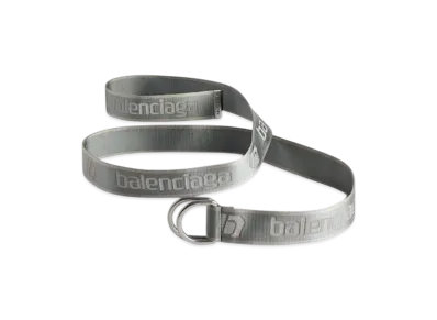 BALENCIAGA D Ring Belt "Grey"