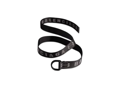 BALENCIAGA D Ring Belt "Black"