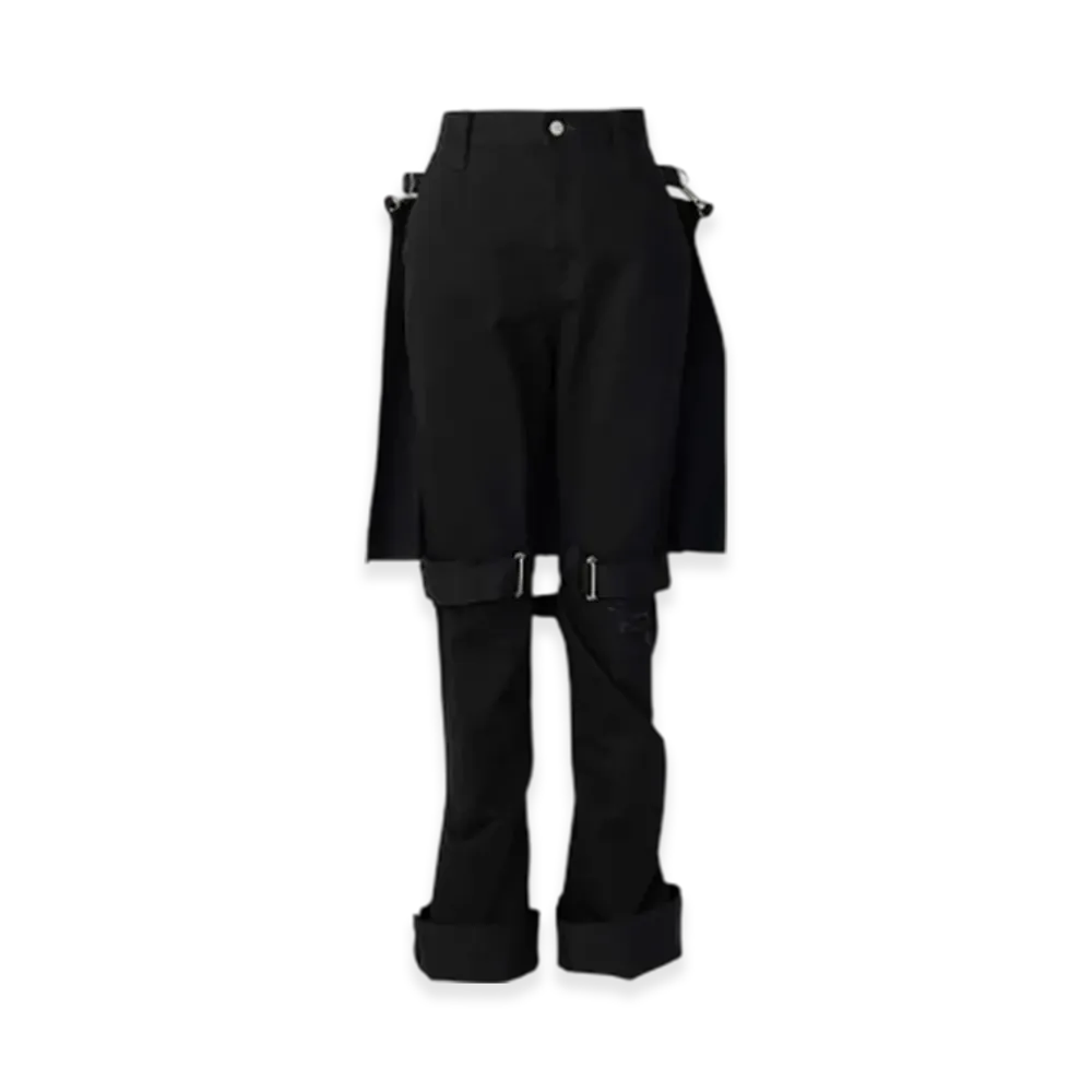 HYSTERIC GLAMOUR Bondage Denim Pants "Black"