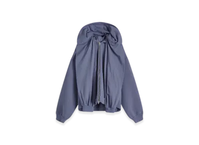 BALENCIAGA Incognito Zip-Up Hoodie "Blue"