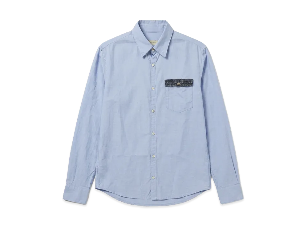 Moncler CAMICIA L/S Shirt "Blue"