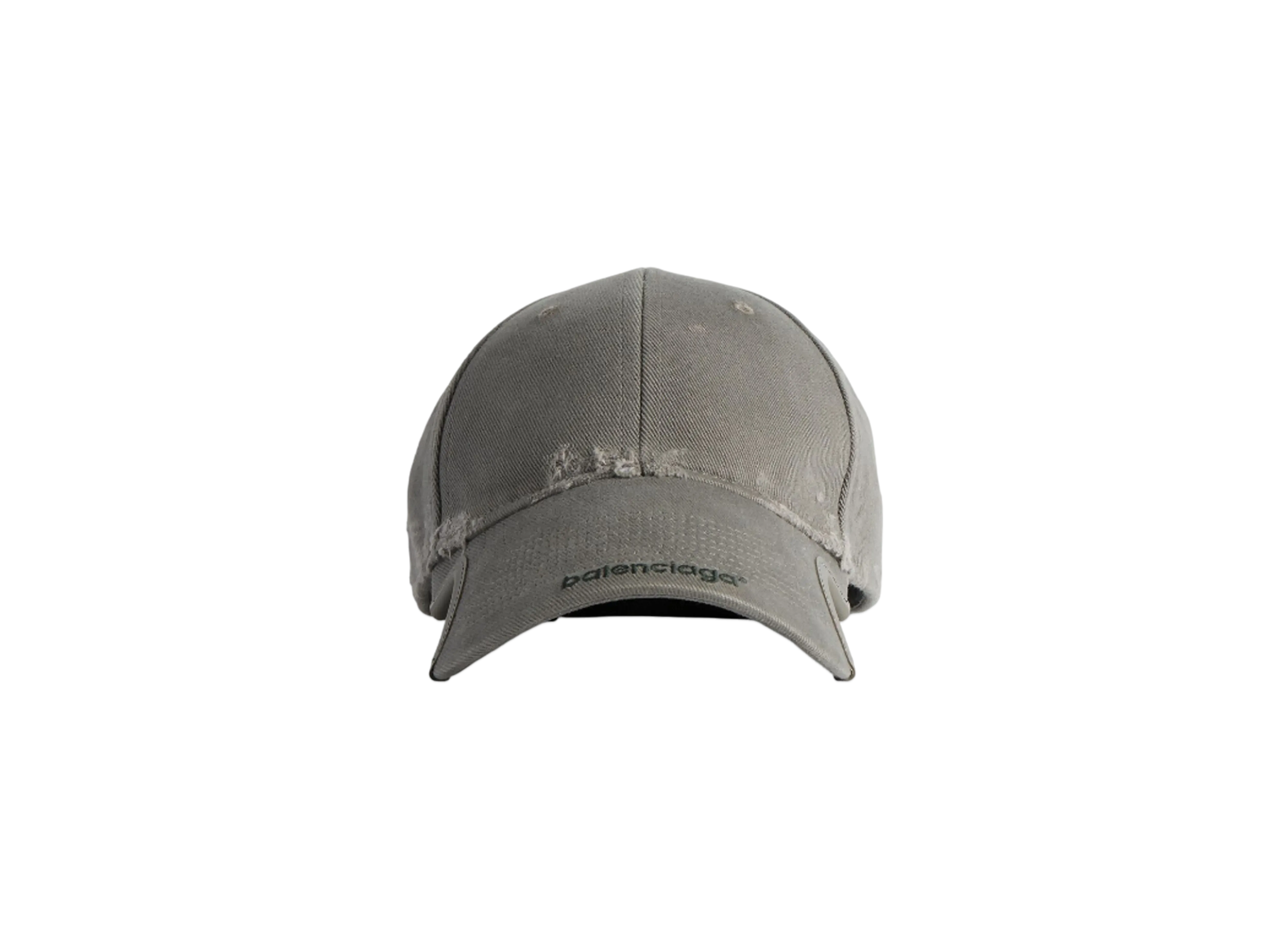 BALENCIAGA Cap in Cotton Drill "Dark Gray"