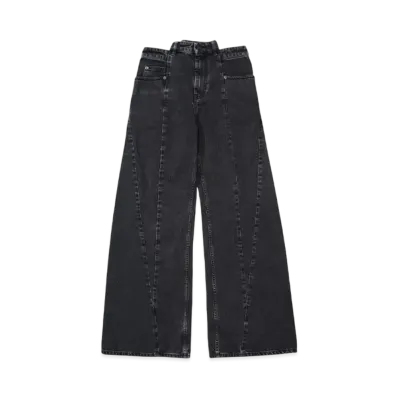 Maison Margiela PANTS 5 POCKETS "MEDIUM BLACK STONE WASH"