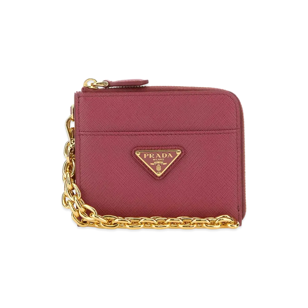 PRADA Women's Leather Wallet "Purple"