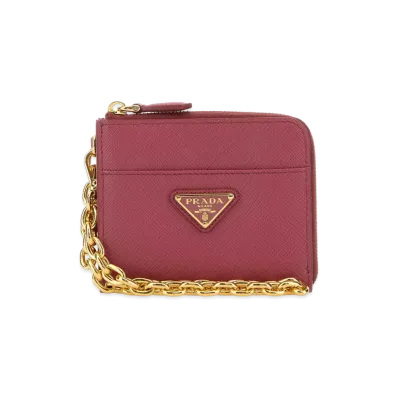 PRADA Women's Leather Wallet "Purple"
