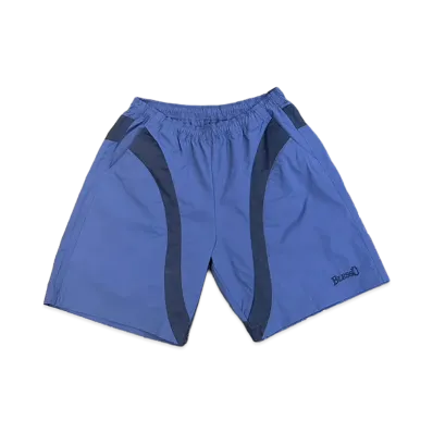 BLESS U Mesh Line Half Pants "Blue"
