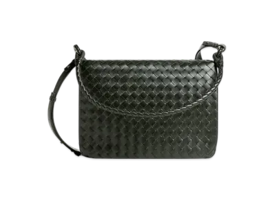 Bottega Veneta Swing Messenger "Dark Green"