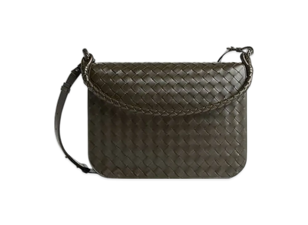 Bottega Veneta Swing Messenger "Kaki"