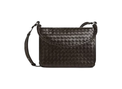 Bottega Veneta Small Swing Messenger "Fondente"