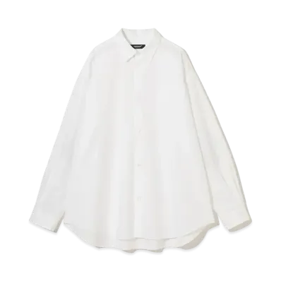 UNDERCOVER Twin Peaks Cotton Broad Shirt "White"