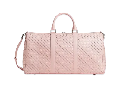 Bottega Veneta Intrecciato Cabin Duffle "Rose"