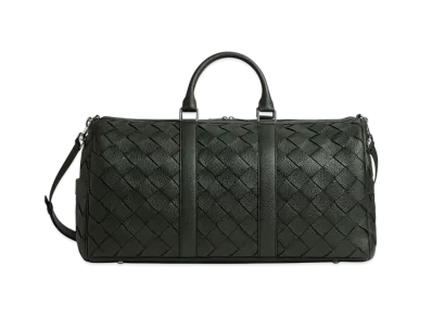 Bottega Veneta Intrecciato Cabin Duffle "Dark Green"