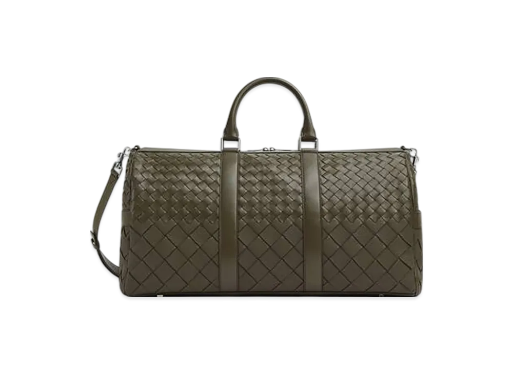 Bottega Veneta Intrecciato Cabin Duffle "Cypress"