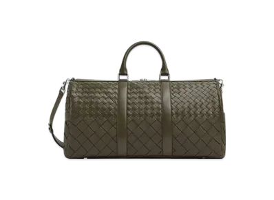 Bottega Veneta Intrecciato Cabin Duffle "Cypress"