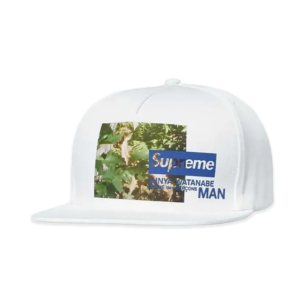 Supreme x JUNYA WATANABE COMME des GARCONS MAN Nature 5-Panel Hat "White"
