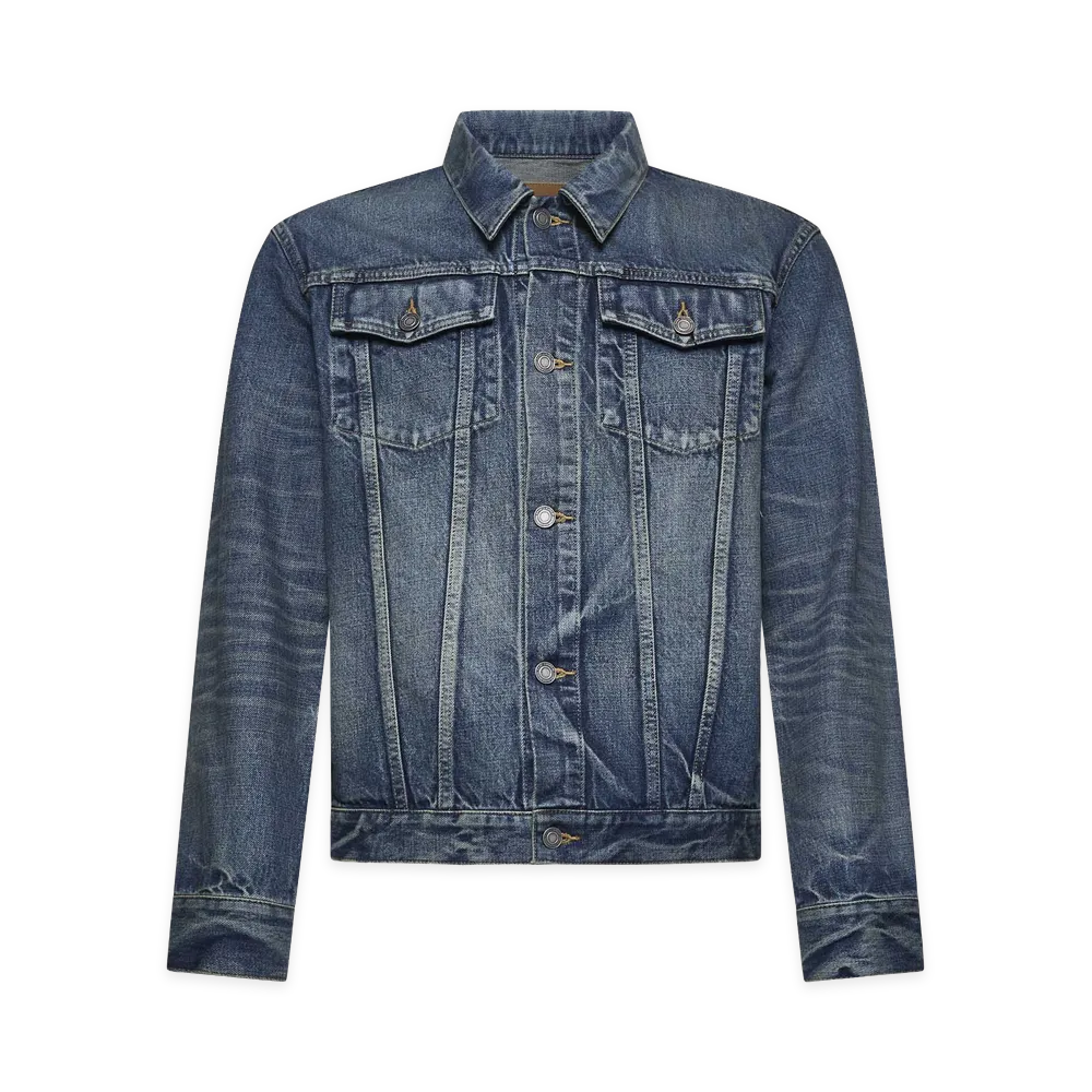 Saint Laurent Coats "Blue Amazon"