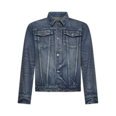 Saint Laurent Coats "Blue Amazon"