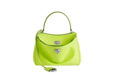 BALENCIAGA Rodeo Handbag Mini "Granny Green"