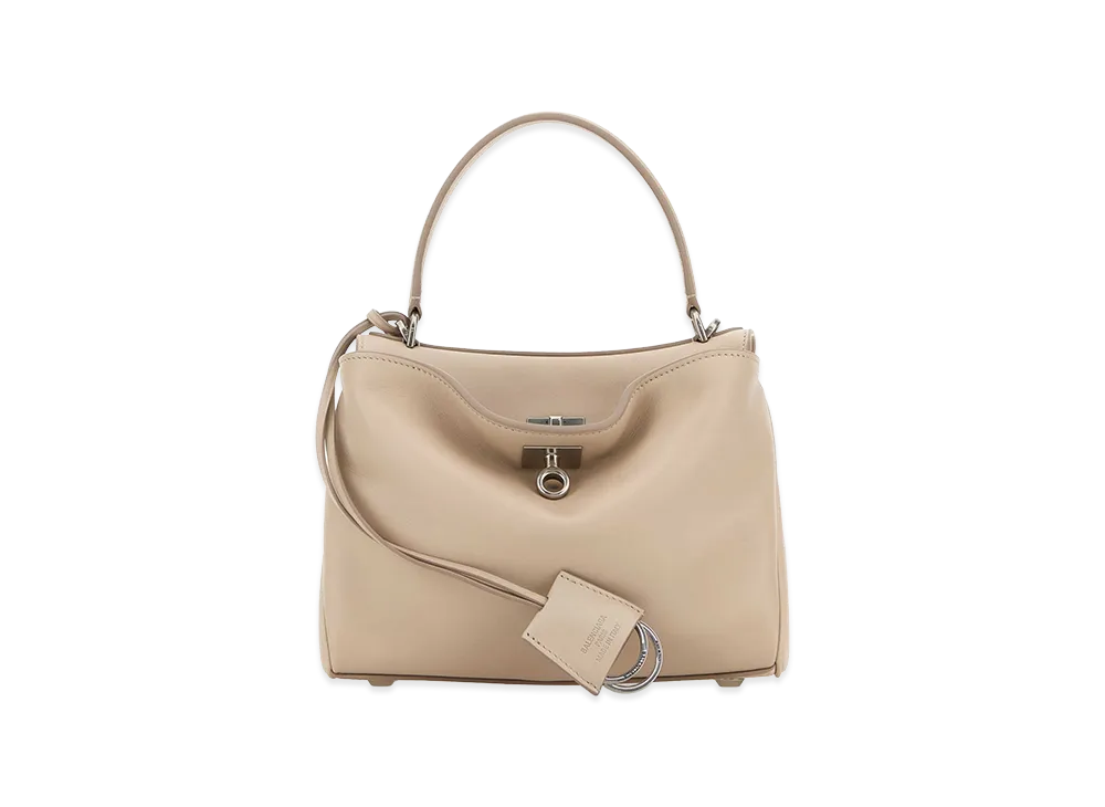 BALENCIAGA Women's Leather Mini Rodeo Handbag "Pink"