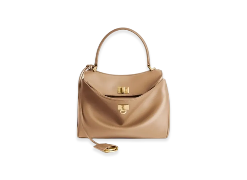 BALENCIAGA Rodeo Mini Handbag "Gold"