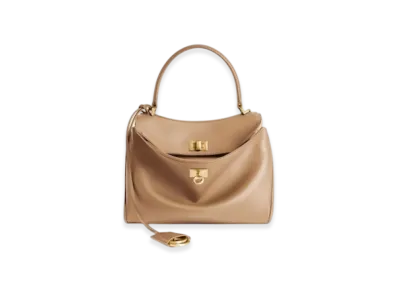 BALENCIAGA Rodeo Mini Handbag "Gold"