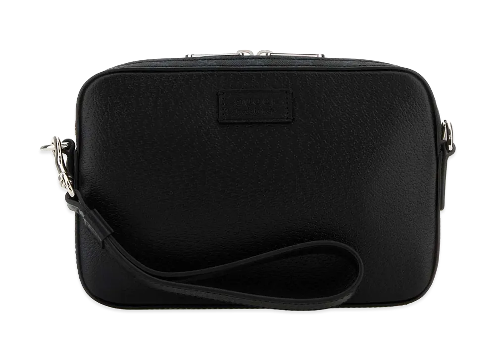 GUCCI Leather Small Clutch "Black"
