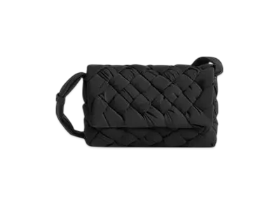 Bottega Veneta Small Rumple Messenger "Black"