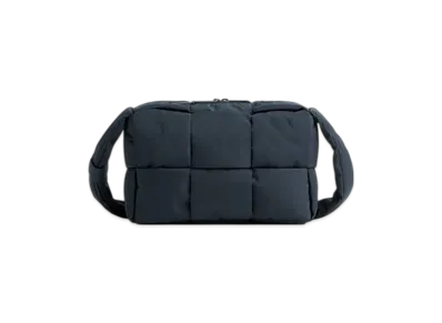 Bottega Veneta Medium Arco Padded Camera Bag "Shadow"