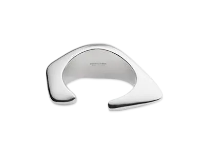 Bottega Veneta Fin Cuff Bracelet "Silver"