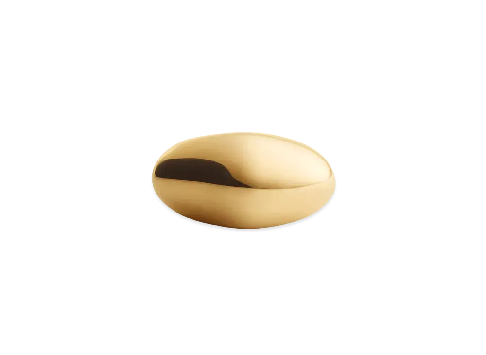 Bottega Veneta Fin Ring "Yellow Gold"