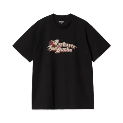 Carhartt WIP S/S Flaming Ducks T-Shirt "Black"