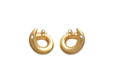 Bottega Veneta Sardine Earrings "Yellow Gold"