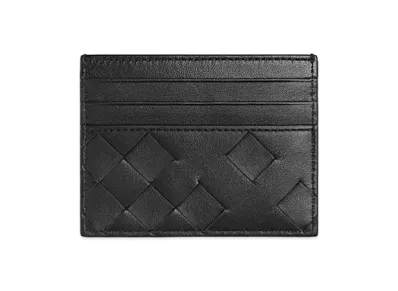 Bottega Veneta Intrecciato Credit Card Case "Black"